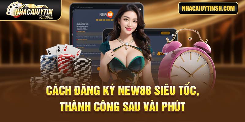 Cách đăng ký New88 siêu tốc, thành công sau vài phút